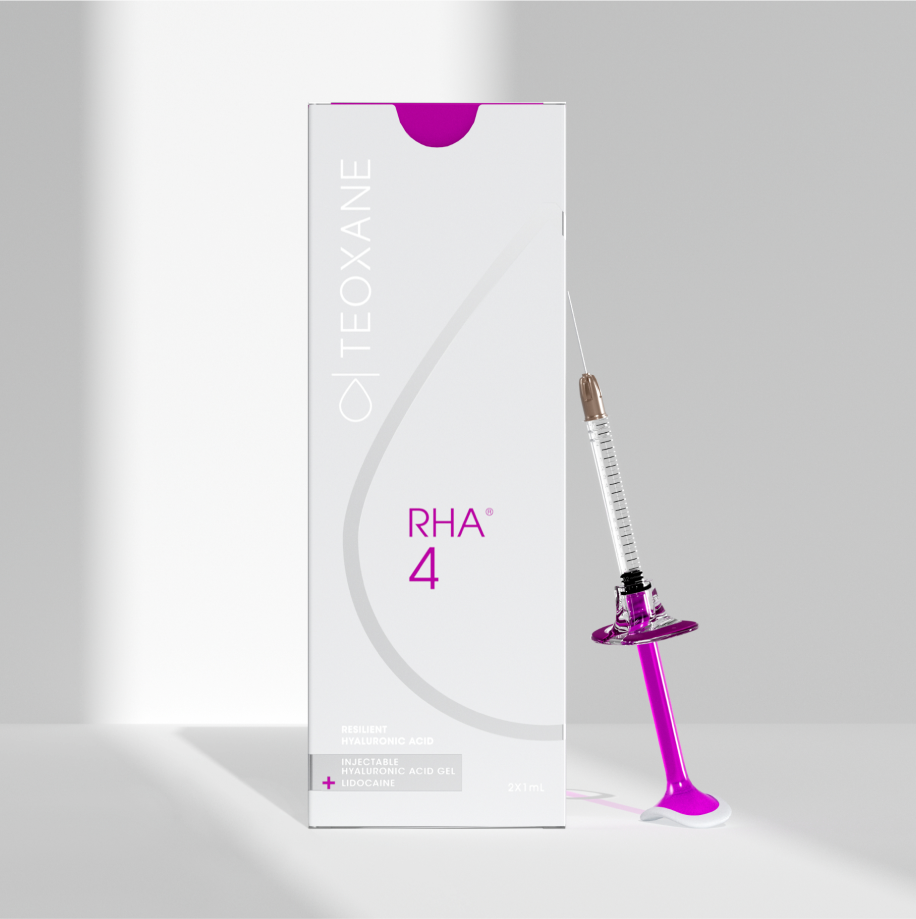 RHA 4 packaging with syringe displayed